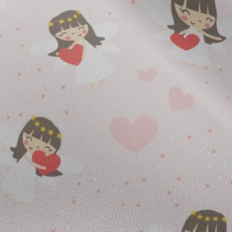 Romantic Loving Little Angel Chiffon