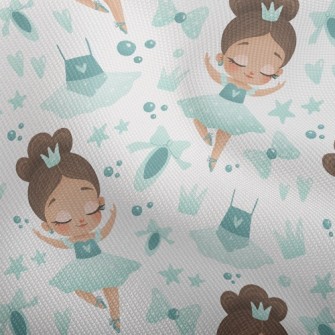 Elegant Ballet Little Girl Dobby