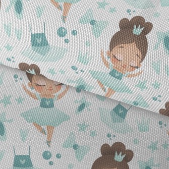 Elegant Ballet Little Girl Waterproof Oxford