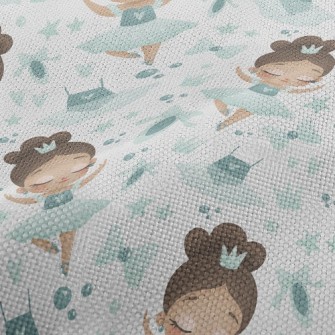 Elegant Ballet Little Girl Performance Linen