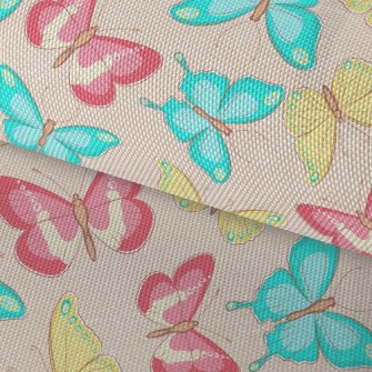 Tricolor Elegant Butterfly Waterproof Oxford