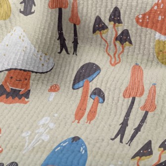 Cute Little Mushroom Family Terry