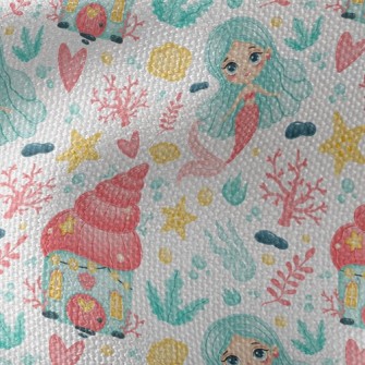 Mysterious Color Mermaid Waterproof Canvas
