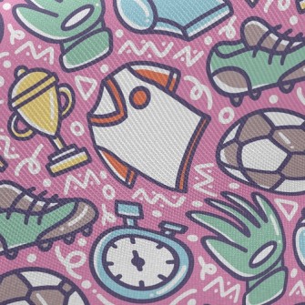 Intense Football Match Twill