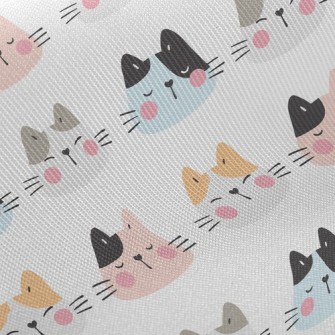 Blushing Big-faced Cat Twill