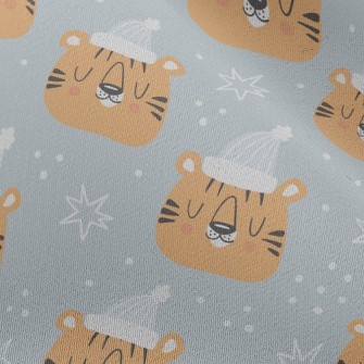 Good Night Sleeping Tiger Chiffon