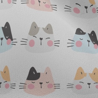 Blushing Big-faced Cat Chiffon