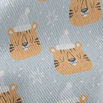 Good Night Sleeping Tiger Standard Corduroy