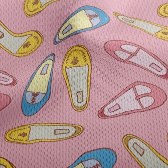 Hot Selling Lightweight Casual Athletic Mesh Flat Back