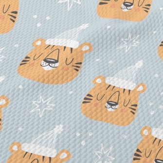 Good Night Sleeping Tiger Birdseye Piqué