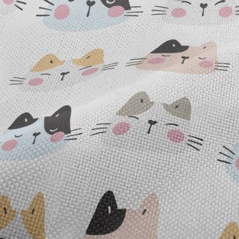 Blushing Big-faced Cat Performance Linen