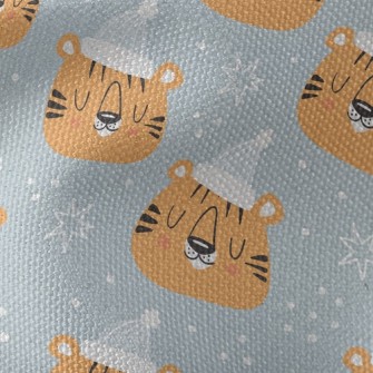 Good Night Sleeping Tiger Waterproof Canvas