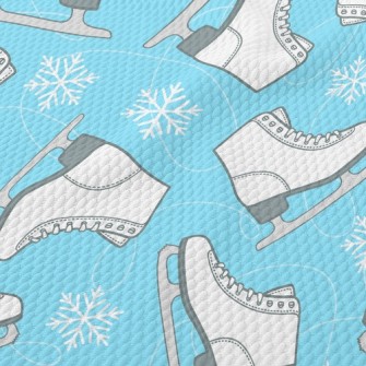 Ice And Snow Skates Birdseye Piqué