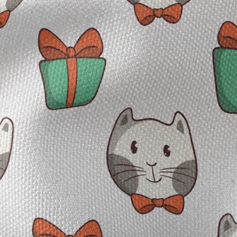 Gentleman Gift Cat Waterproof Canvas
