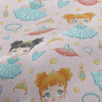 Glass Slipper Girl Princess Performance Linen