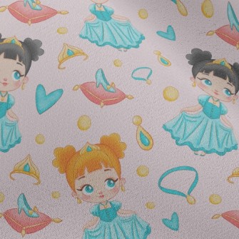 Glass Slipper Girl Princess Chiffon