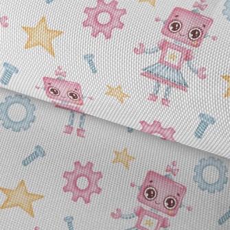 Little Helper Robot Girl Waterproof Oxford