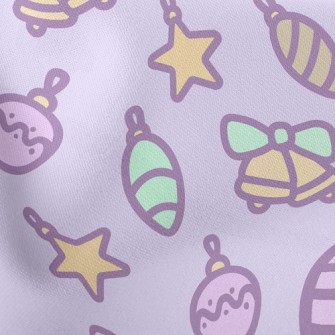 Pink Christmas Tree Pendant Stretch Ponte