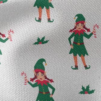 Christmas Helper Elf Waterproof Canvas