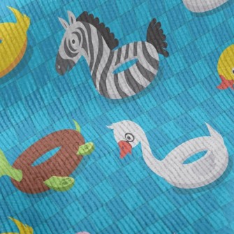 Animal Shaped Swimming Ring Standard Corduroy