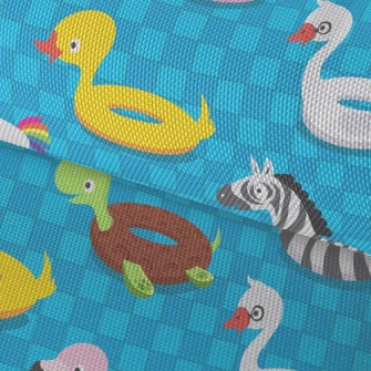 Animal Shaped Swimming Ring Waterproof Oxford