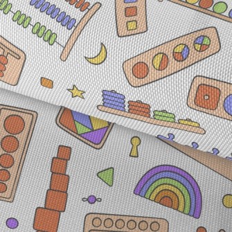 Brainstorming Blocks Waterproof Oxford