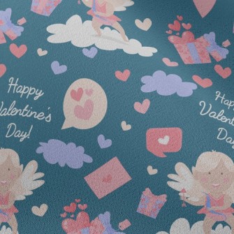 Cupid, The God Of Love, Is On  Chiffon