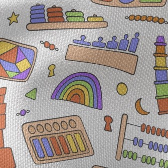 Brainstorming Blocks Waterproof Canvas