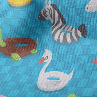 Animal Shaped Swimming Ring Terry