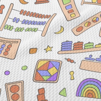 Brainstorming Blocks Birdseye Piqué