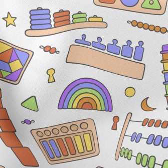 Brainstorming Blocks Stretch Ponte