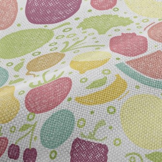 Mesh Colorful Fruits Performance Linen