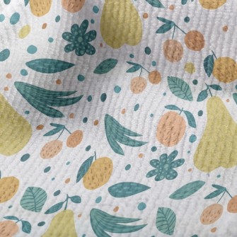 Pear Orange Leaves Terry