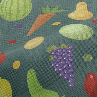Cabbage And Gherkins Performance Linen