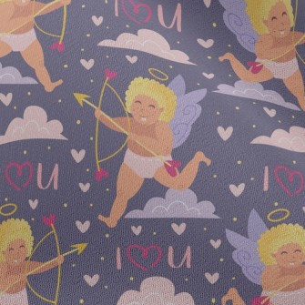 Cupid, The Playful God Of Love Chiffon