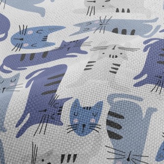 Nordic Upside Down Cat Performance Linen