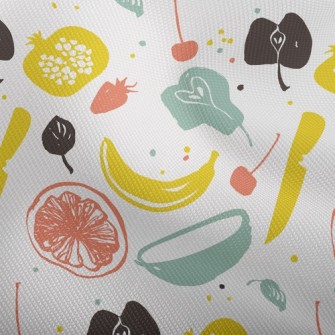 Line Art Fruit Dobby