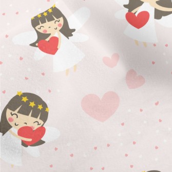 Romantic Loving Little Angel Micro Fleece