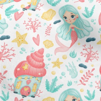Mysterious Color Mermaid Micro Fleece