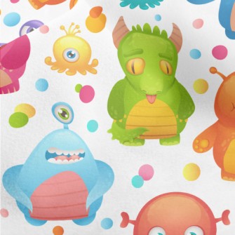 Mysterious Planet Little Monst Micro Fleece