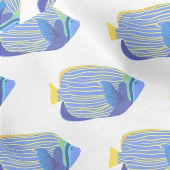 Beautiful Underwater Fish Micro Fleece