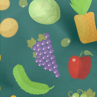 Cabbage And Gherkins Micro Fleece