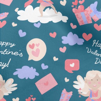 Cupid, The God Of Love, Is On  Micro Fleece