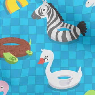 Animal Shaped Swimming Ring Micro Fleece