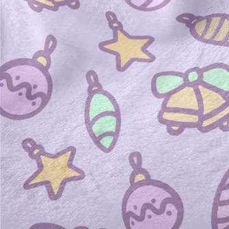 Pink Christmas Tree Pendant Minky