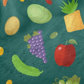 Cabbage And Gherkins Minky