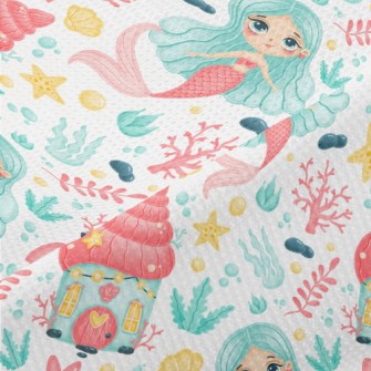 Mysterious Color Mermaid Piqué