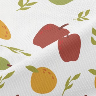 Pear Orange Apple Piqué