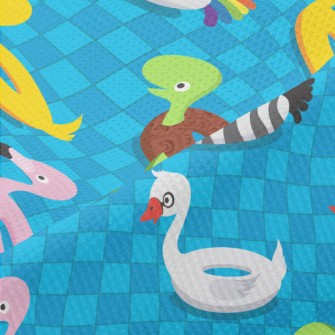 Animal Shaped Swimming Ring Piqué