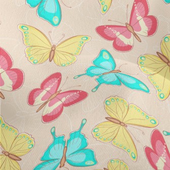 Tricolor Elegant Butterfly Lightweight Performance Linen